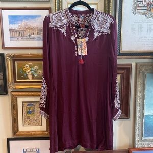 Johnny Was - size XS - dress - tunic - NWT - aggies - ATM